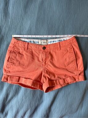 Old Navy Coral Roll-Cuff High Waist Women’s Shorts